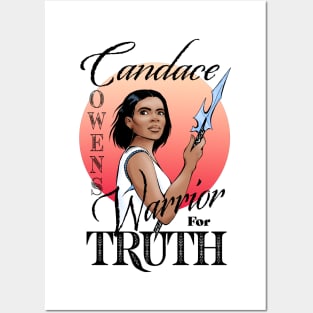 Candace Owens - Warrior for Truth, color Posters and Art